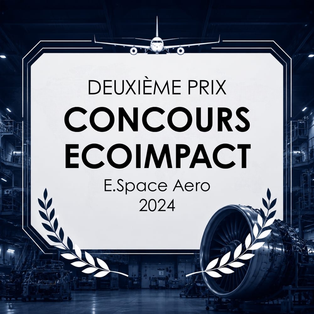 Deuxième prix, Concours Ecoimpact, E.Space Aero, 2024